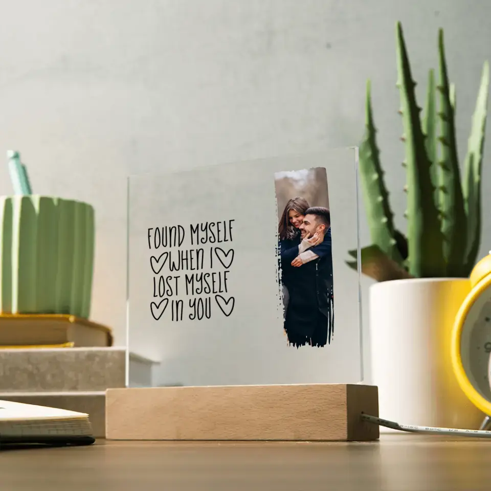 Personalized Photo and Quote Bedroom Decor