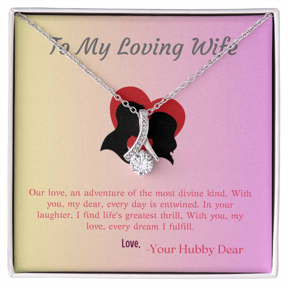 To my Loving Wife - Alluring Beauty Necklace