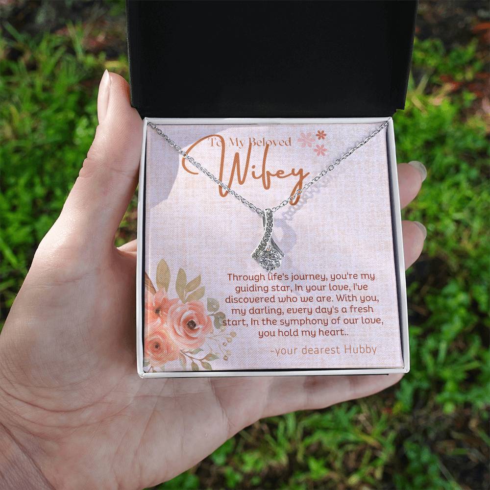 To my beloved Wifey - Alluring Beauty Necklace