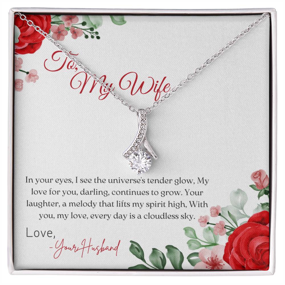 To my Wife - Alluring Beauty Necklace