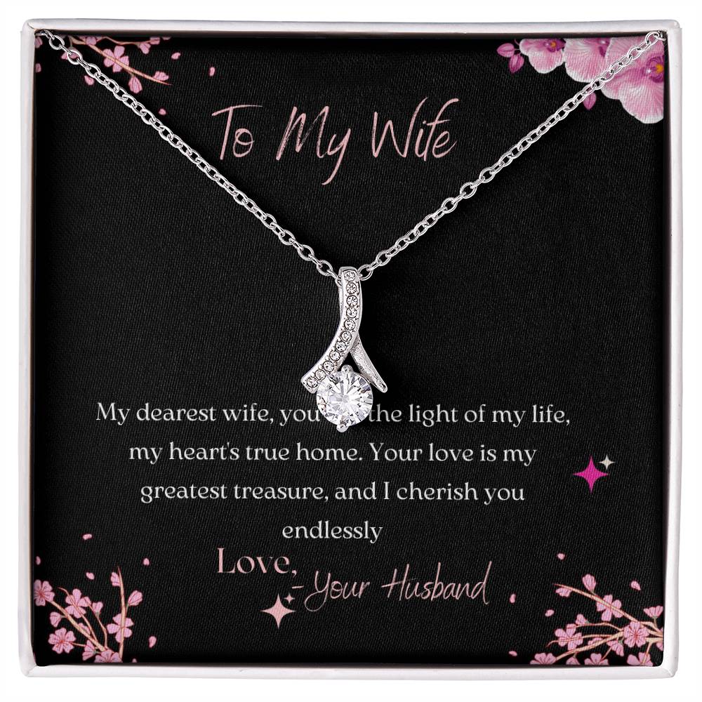 To my Wife - Alluring Beauty Necklace