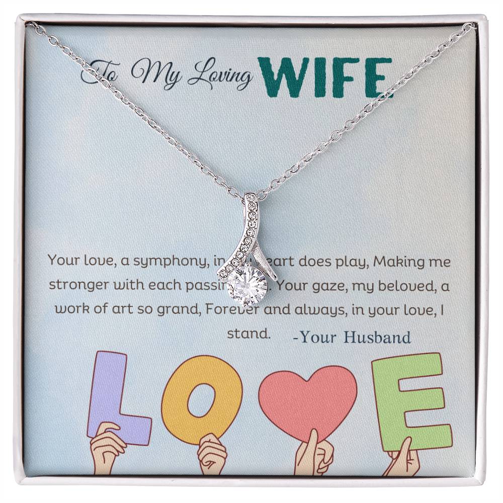 To my Loving Wife - Alluring Beauty Necklace