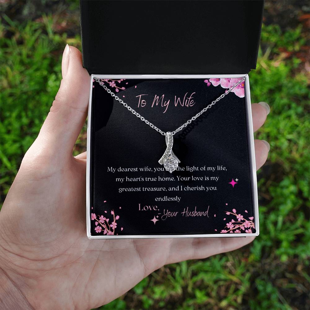 To my Wife - Alluring Beauty Necklace