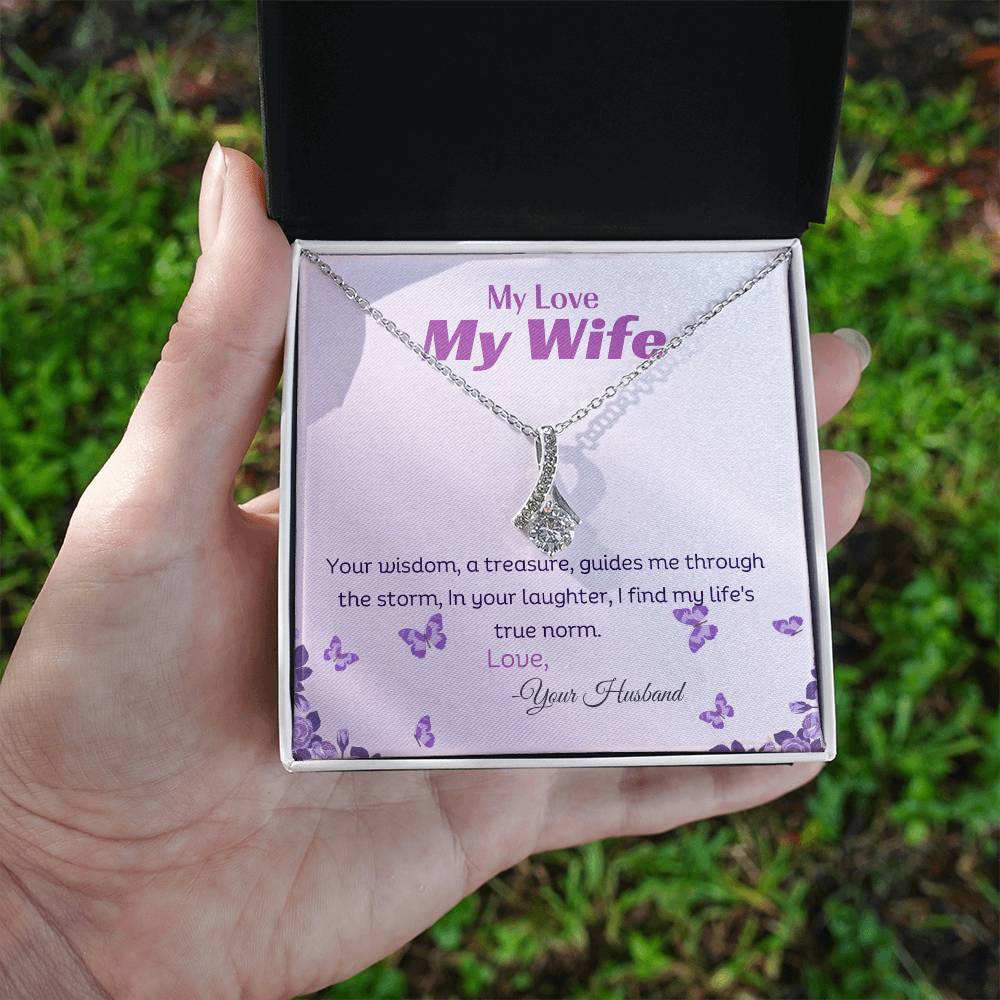 My Love My Wife Alluring Beauty Necklace