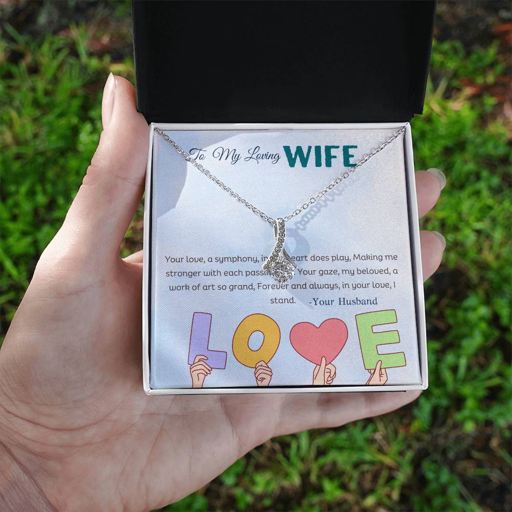 To my Loving Wife - Alluring Beauty Necklace